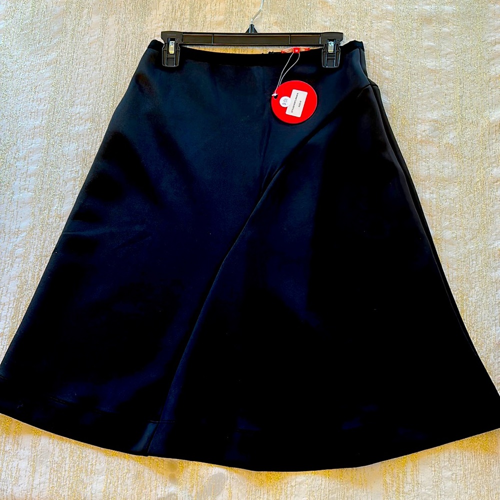 The Lines In Between Black Skirt